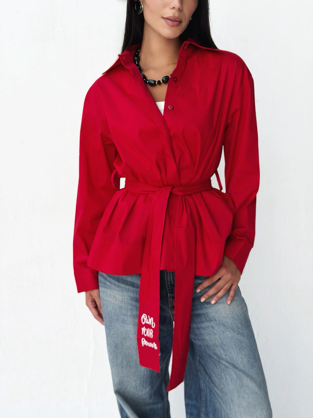 Summer shirt in Red