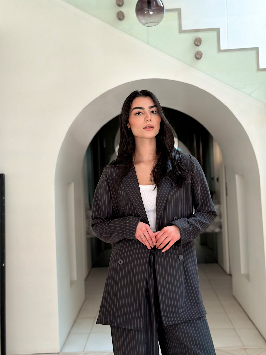 Easy chic jacket in black
