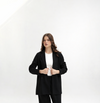 Light velvet in black jacket only