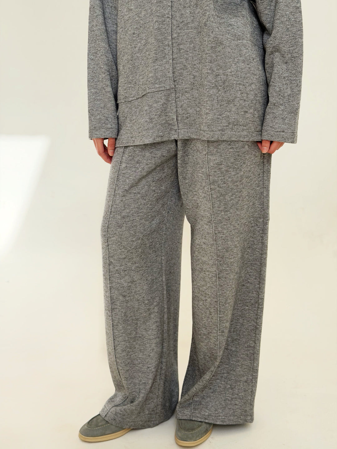 Oversized wool pants only