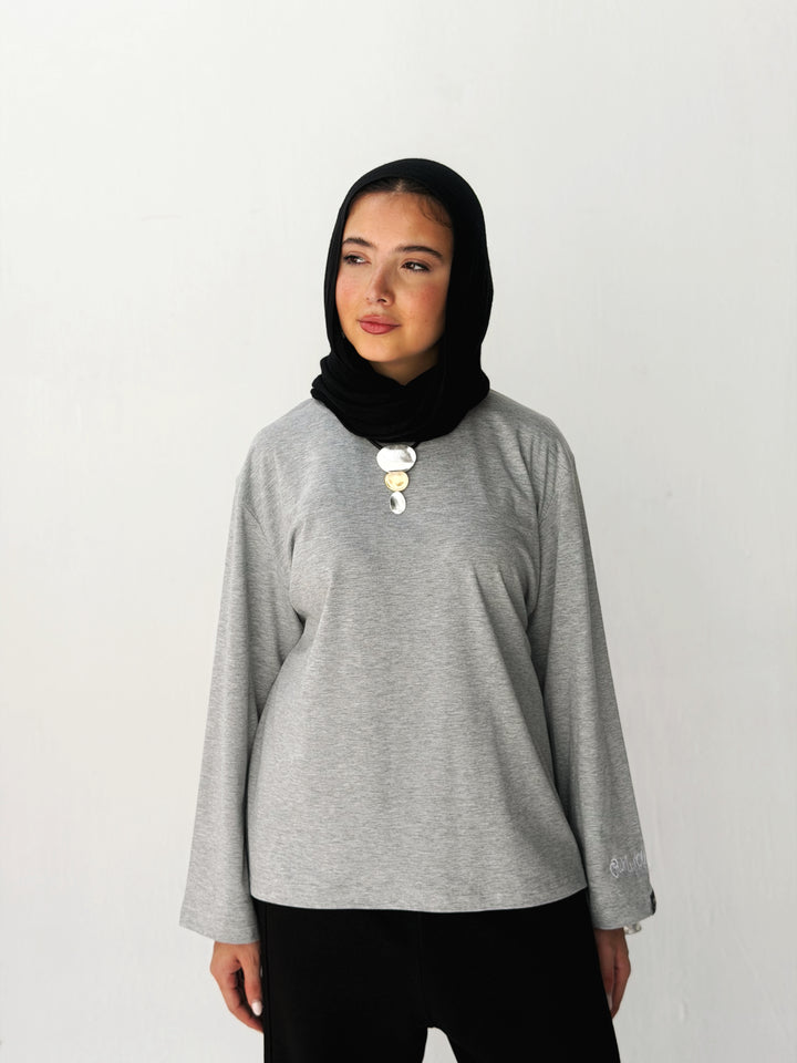The everyday Top in light gray