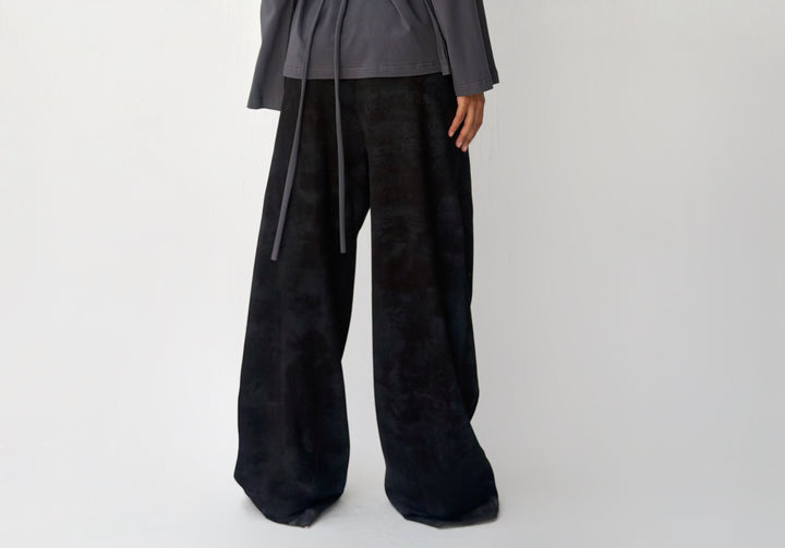 Daily wide pants in black