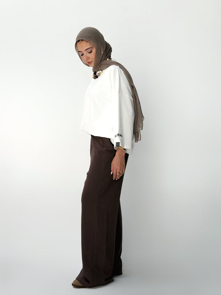 Essentials Top in off white