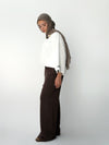 Daily wide pants in Brown