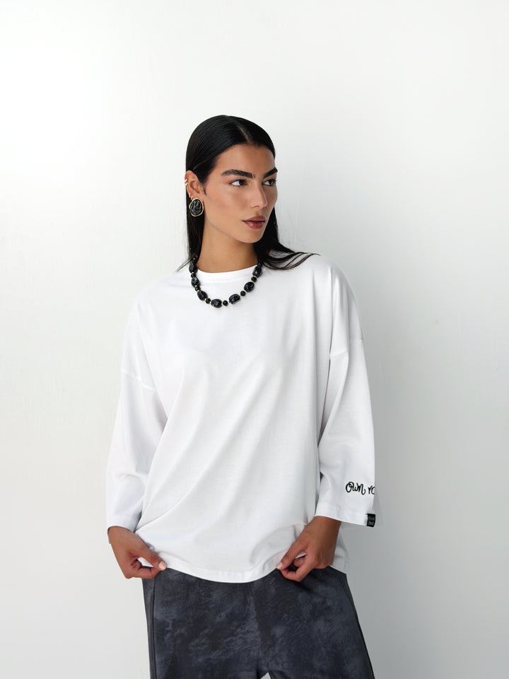 Essentials Top in white