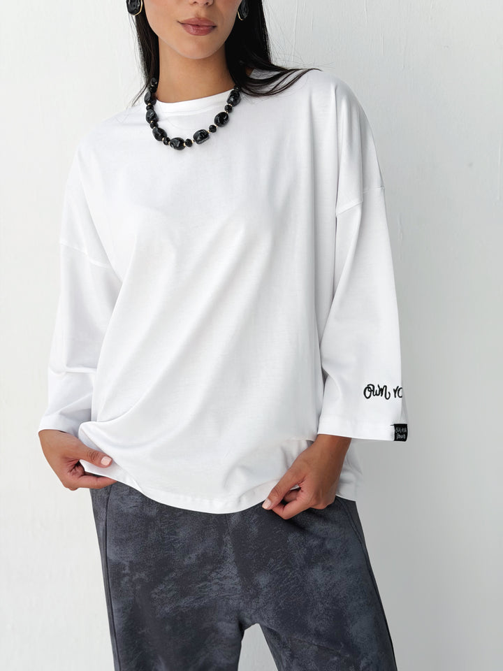 Essentials Top in white