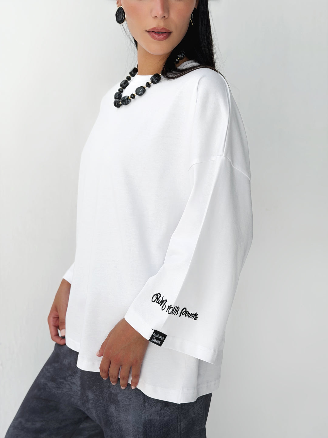 Essentials Top in white