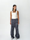Daily wide pants in dark gray