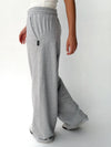 Daily wide pants in light gray