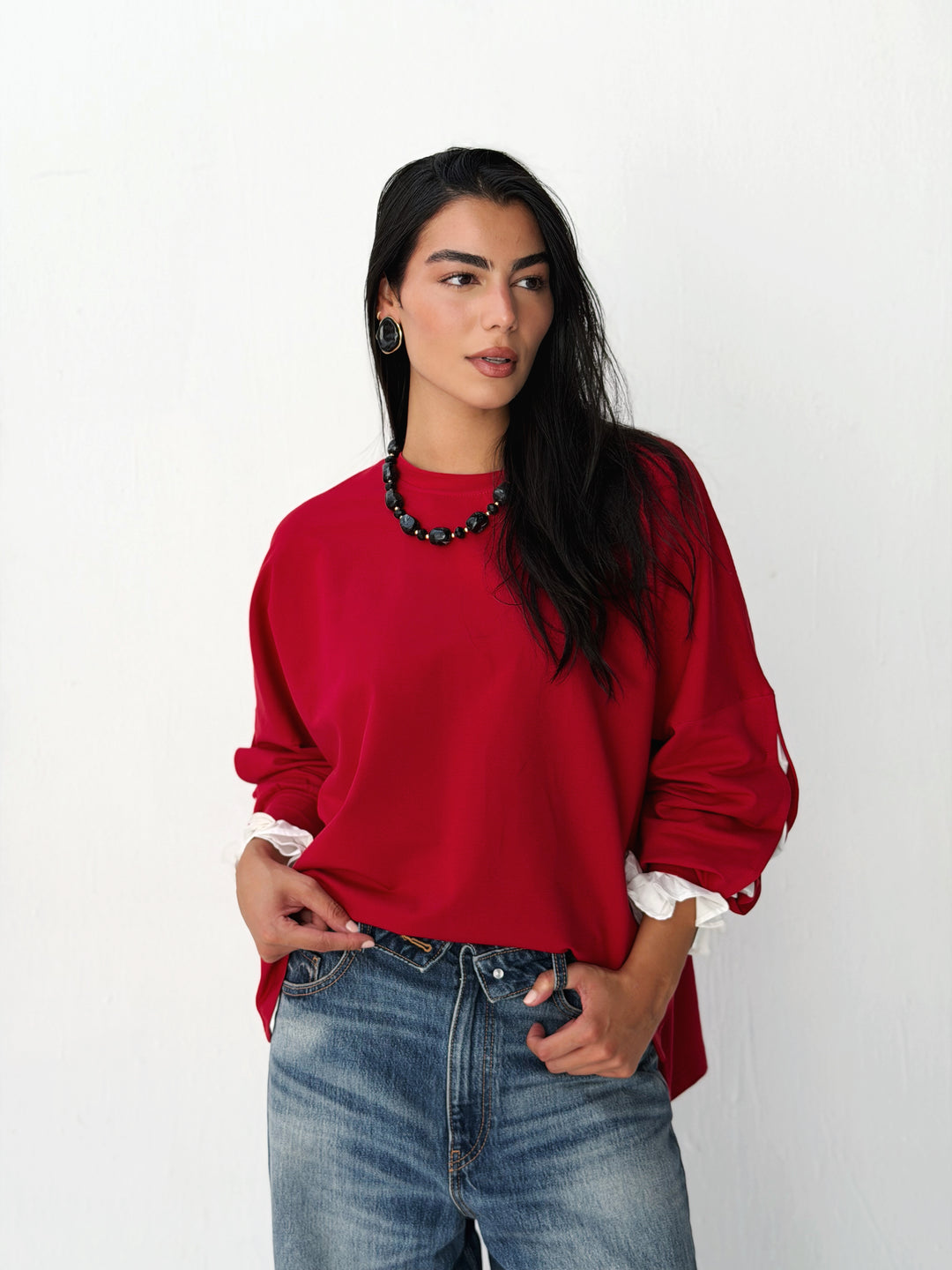 The statement Top in Red