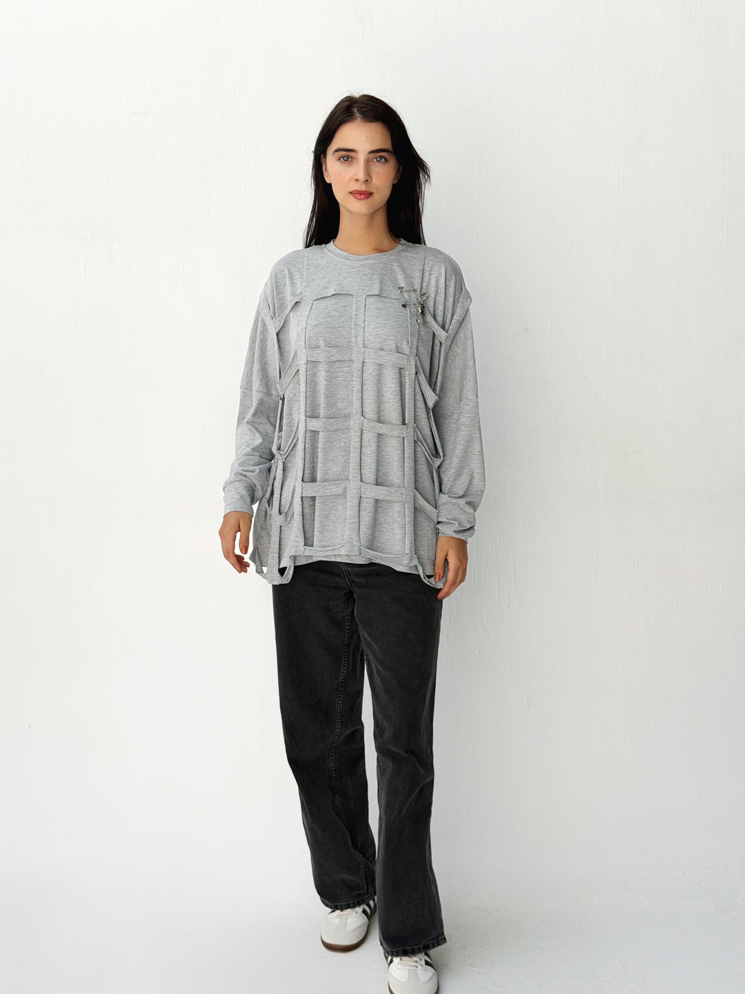Square Top in light gray