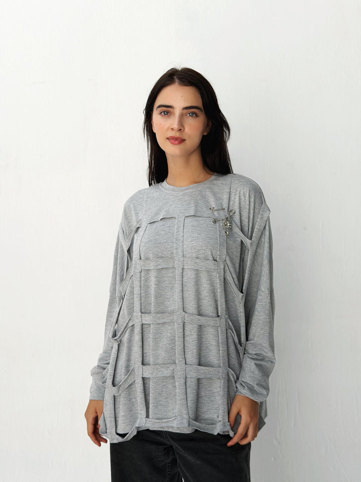 Square Top in light gray