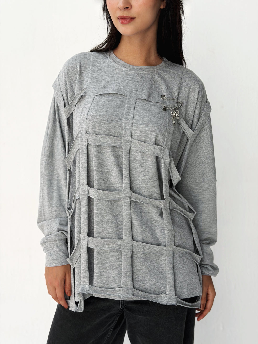 Square Top in light gray