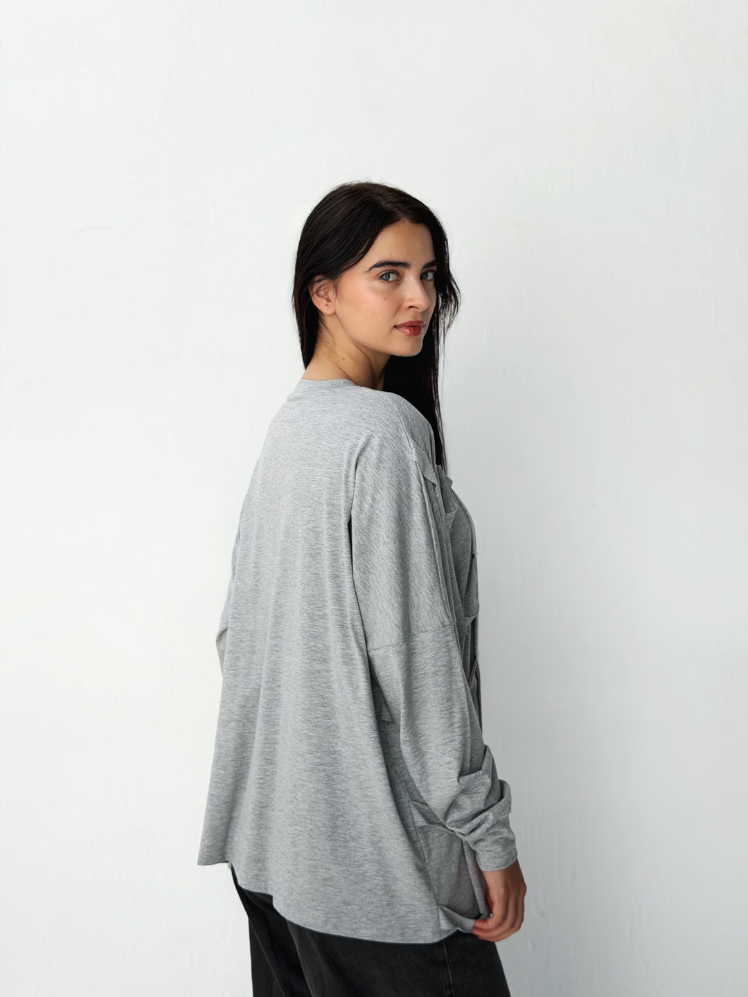 Square Top in light gray
