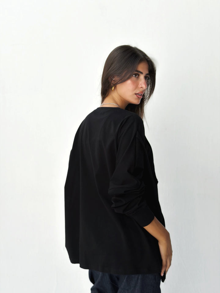 Square Top in black