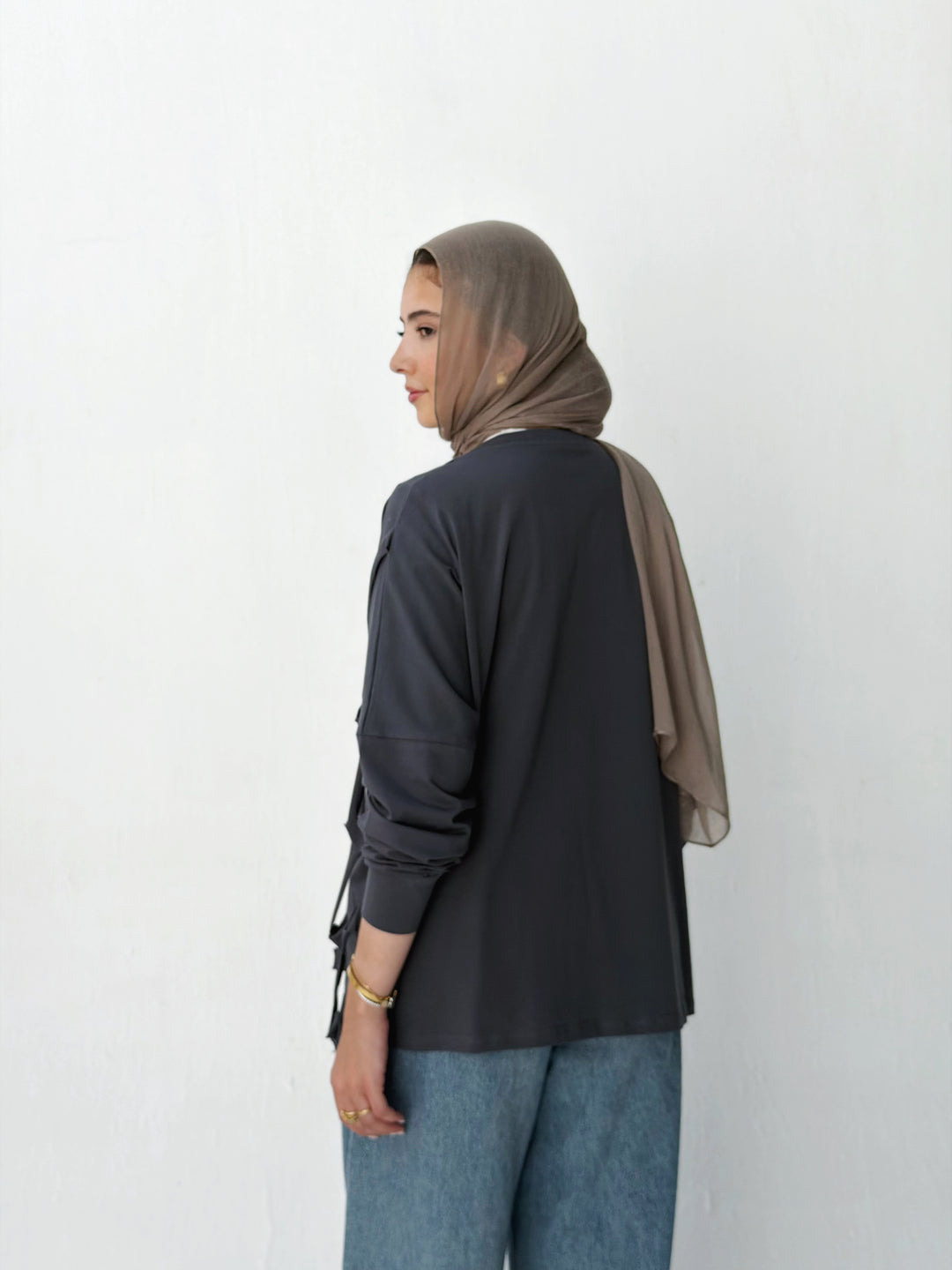 Square Top in Gray