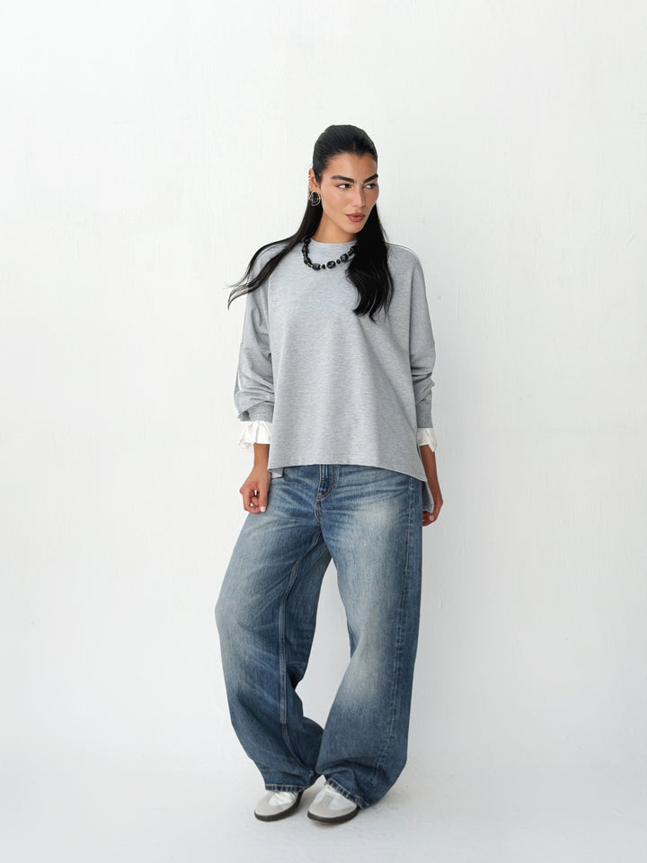 The statement Top in light gray