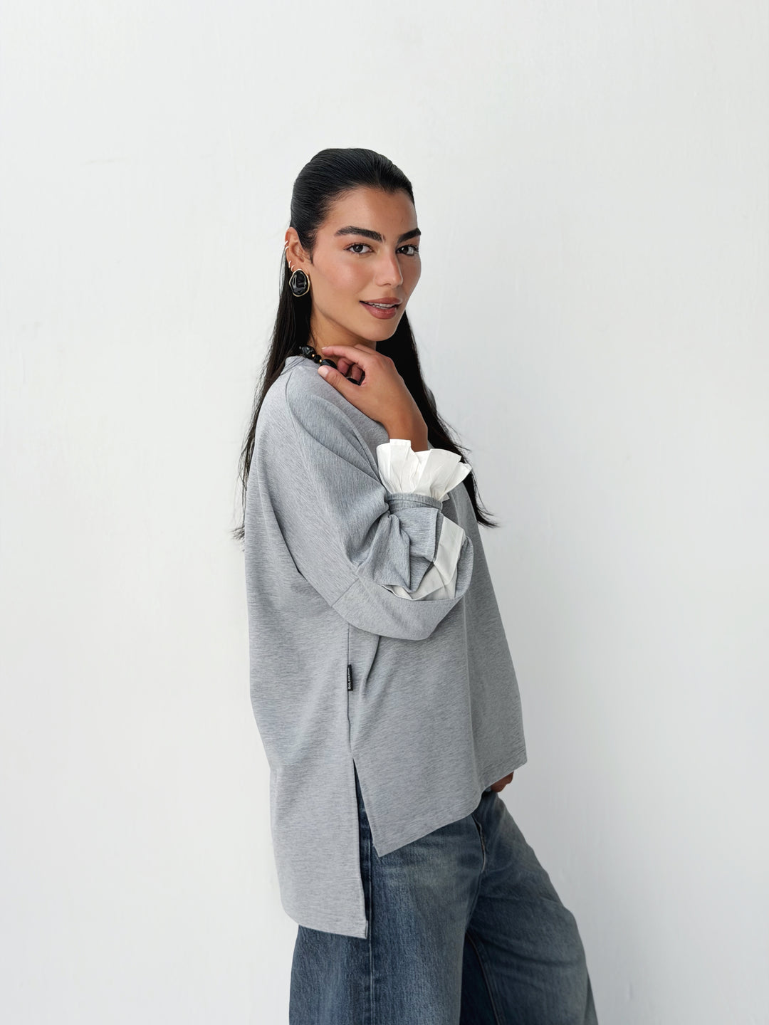The statement Top in light gray