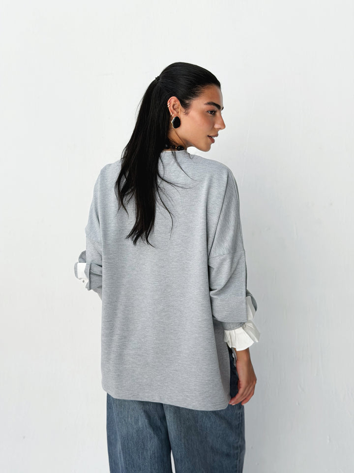 The statement Top in light gray