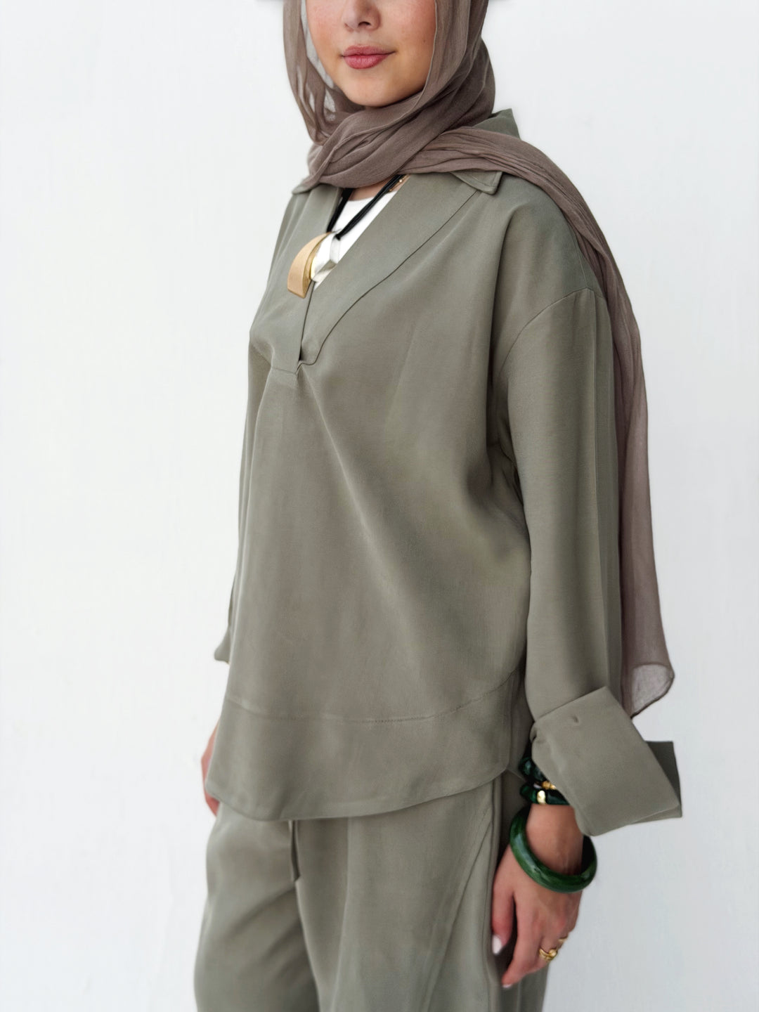 Ease set in mint green