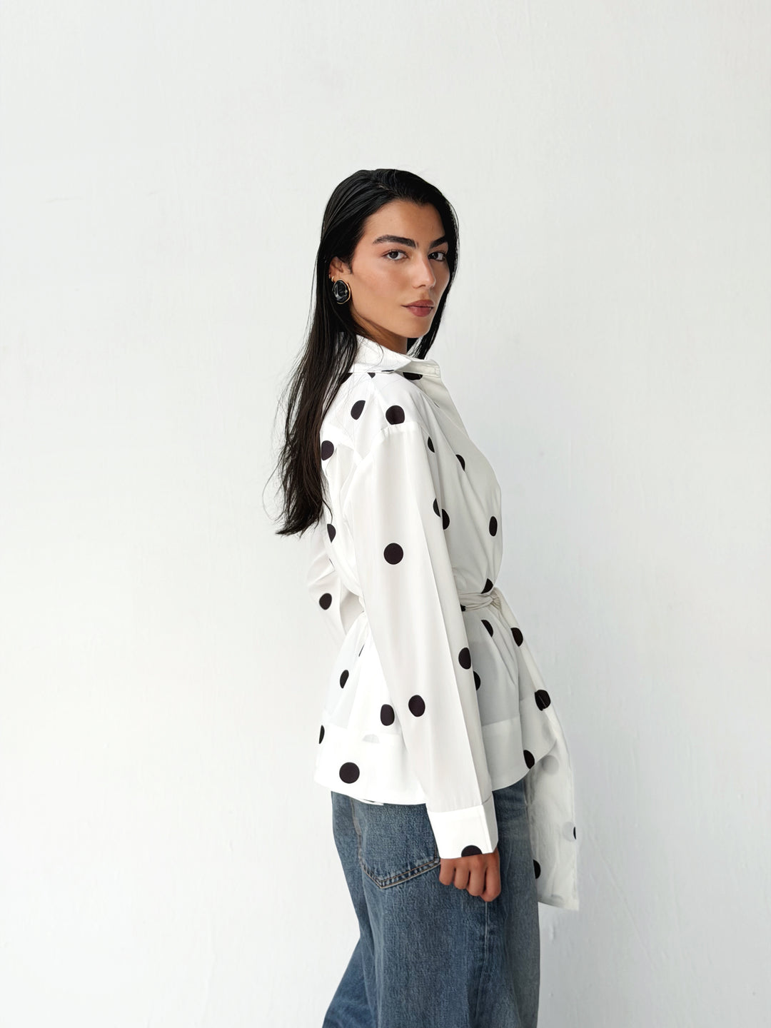 Polka dot shirt