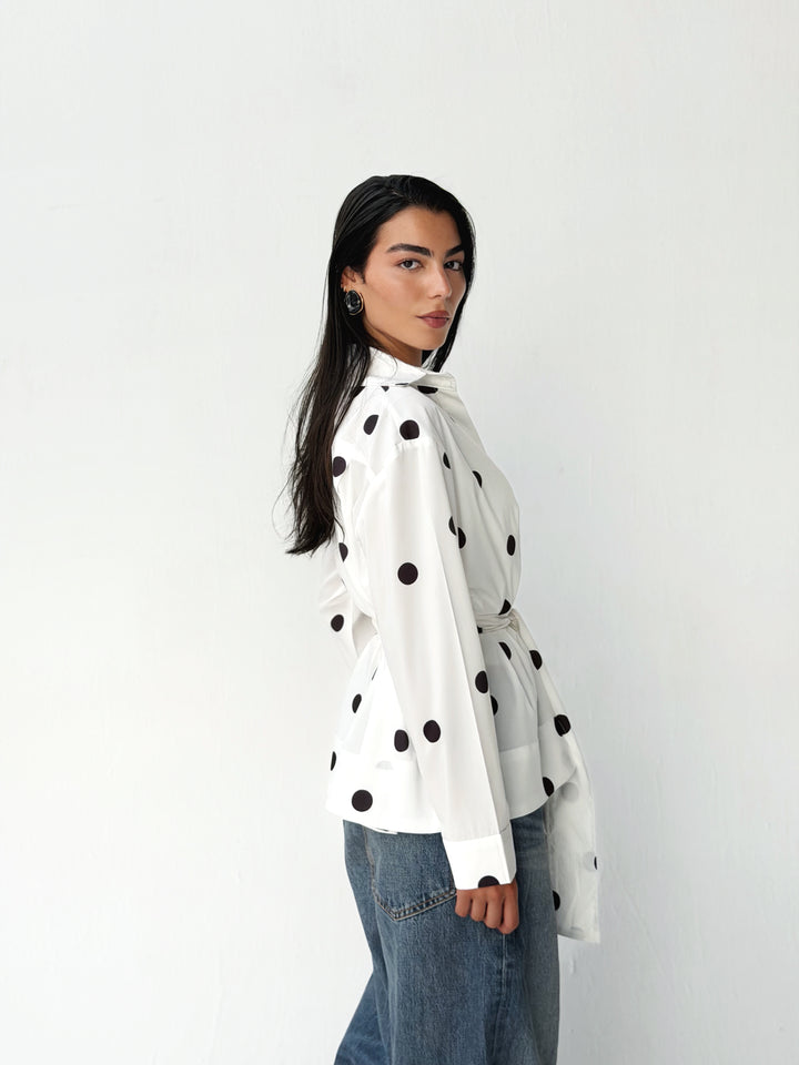 Polka dot shirt