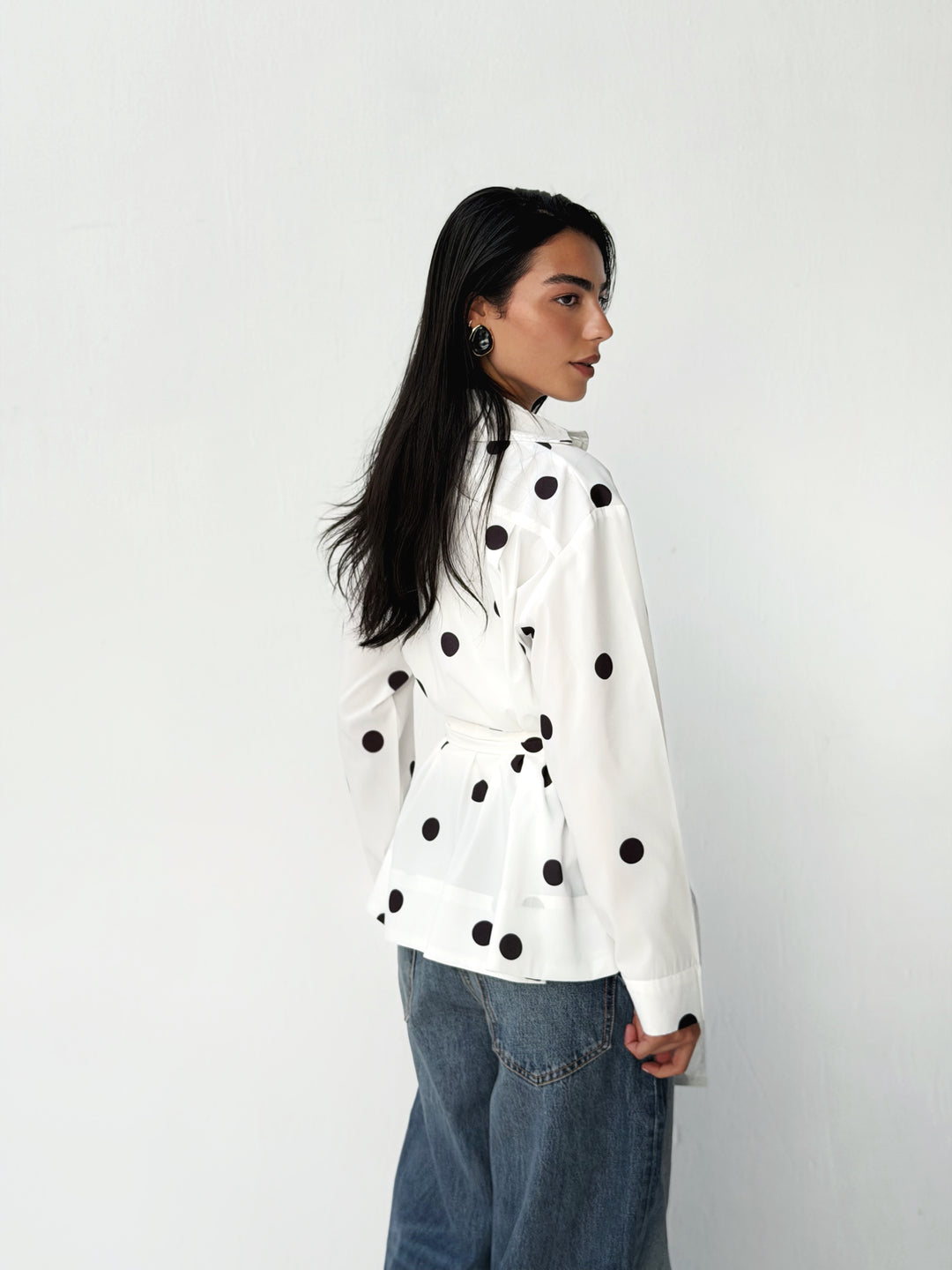 Polka dot shirt
