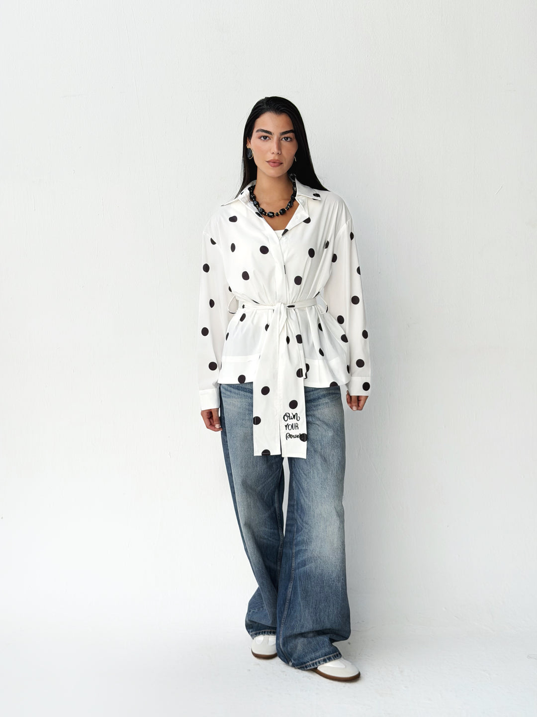 Polka dot shirt