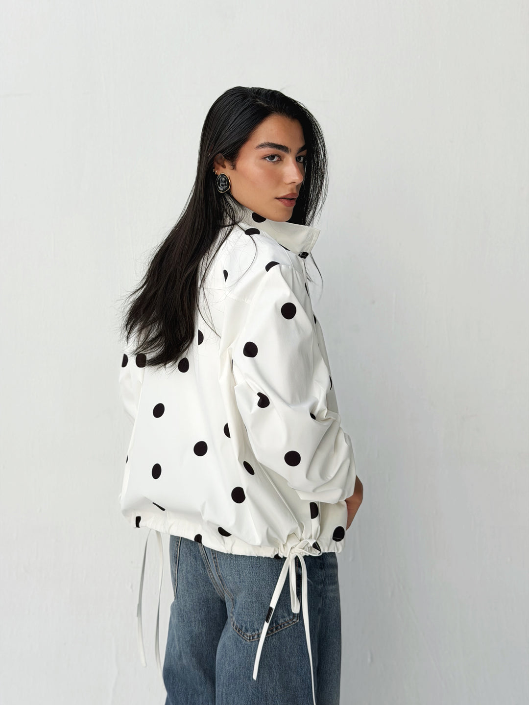 Polka dot jacket