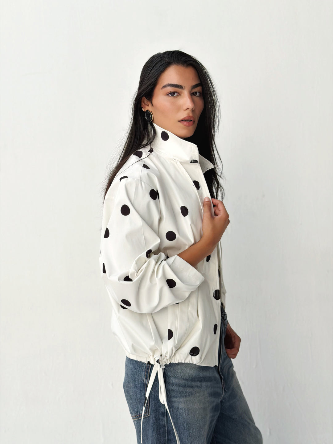 Polka dot jacket