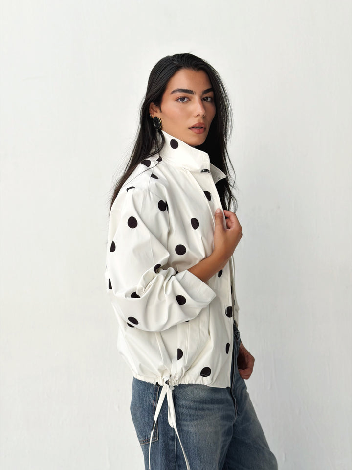 Polka dot jacket