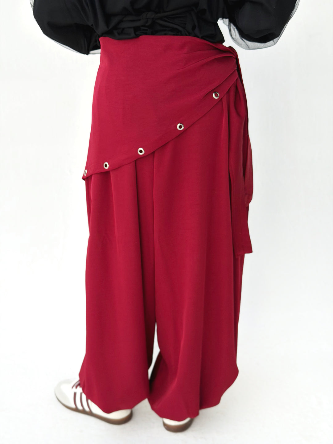 Flow pants in red