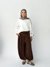 Flow pants in Brown