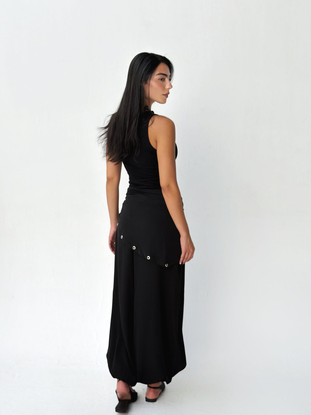 Flow pants in black