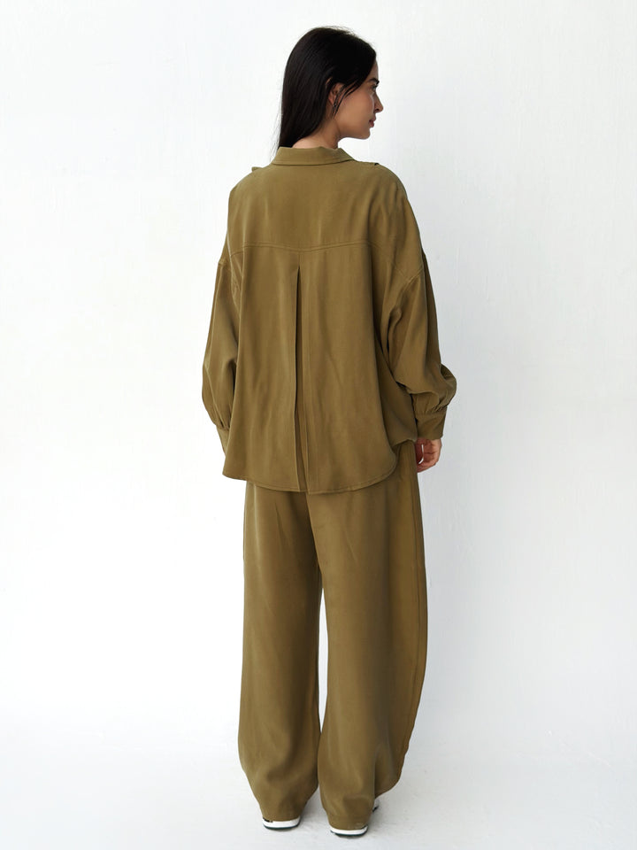 The Journey set in lemon green