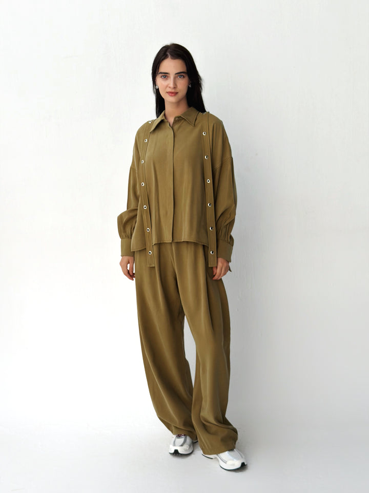 The Journey set in lemon green