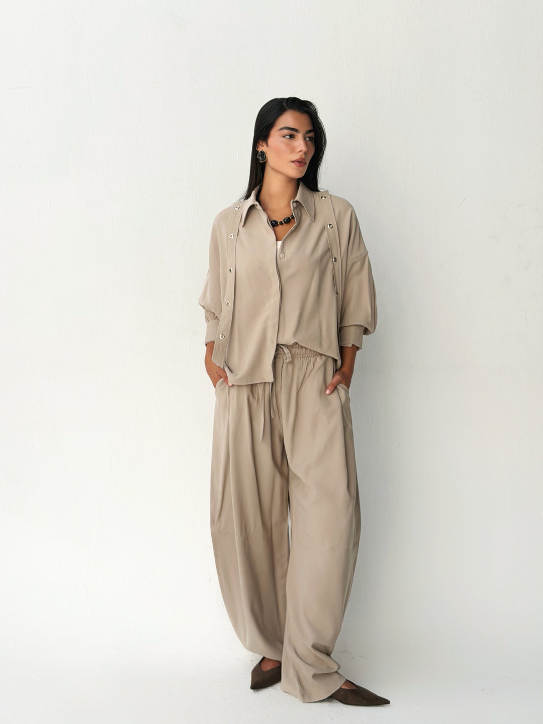 The Journey set in beige