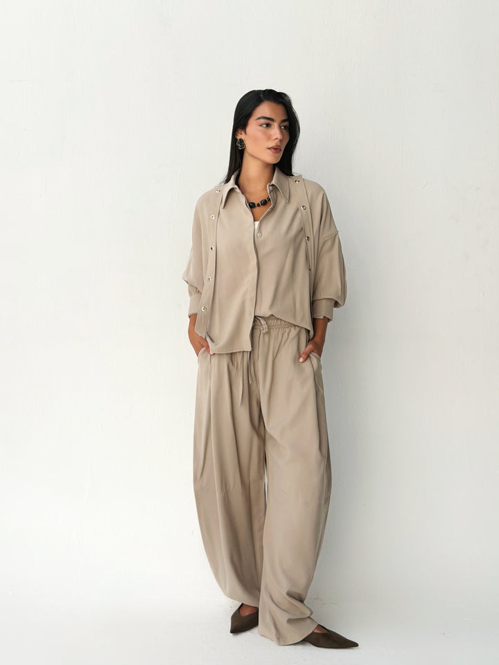 The Journey set in beige