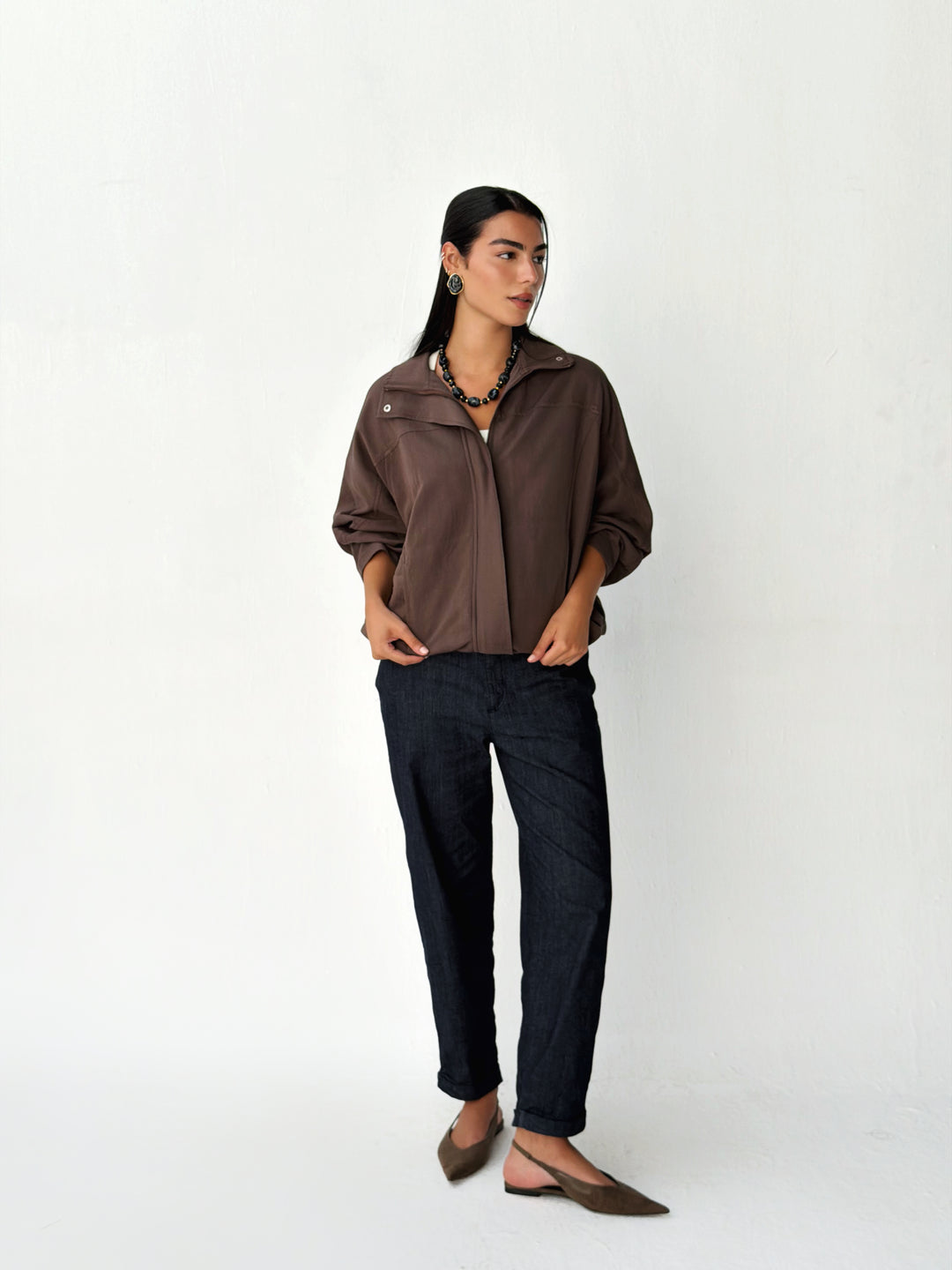 Breeze Jacket in brown