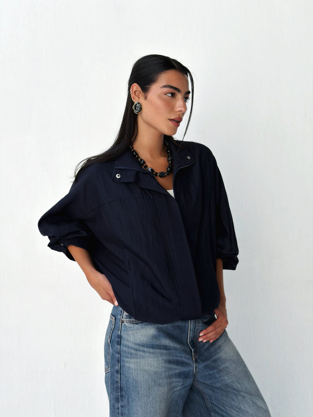 Breeze Jacket in navy blue