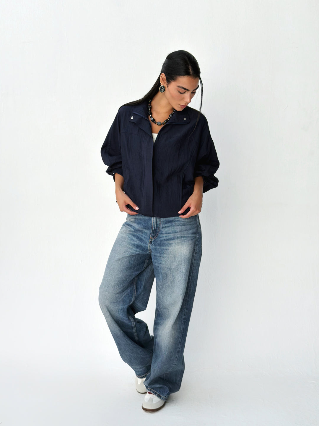 Breeze Jacket in navy blue
