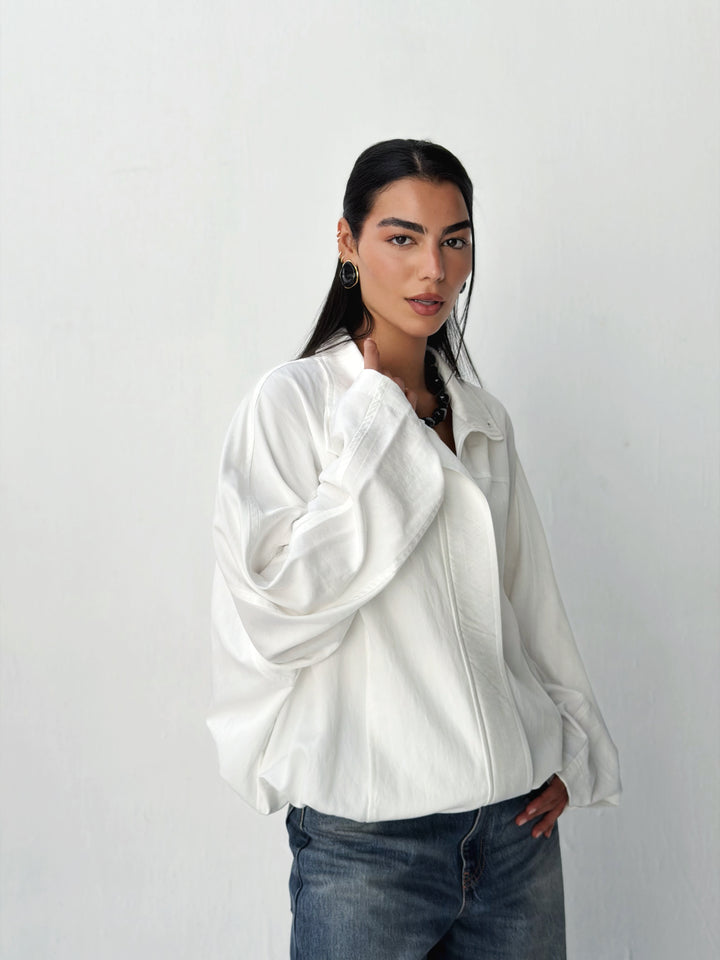 Breeze Jacket in white