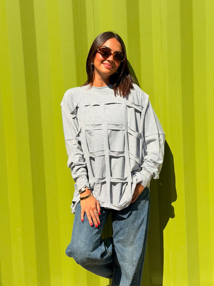 Square Top in light gray