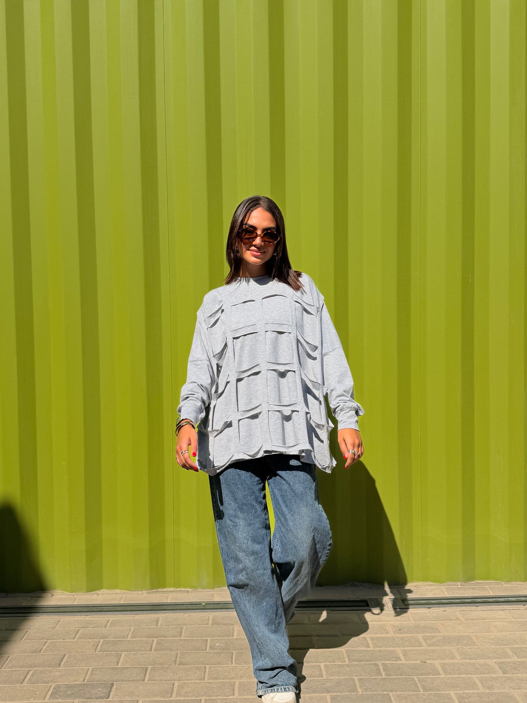 Square Top in light gray