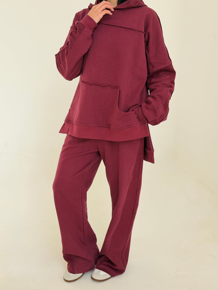 Daily Go set In Burgundy