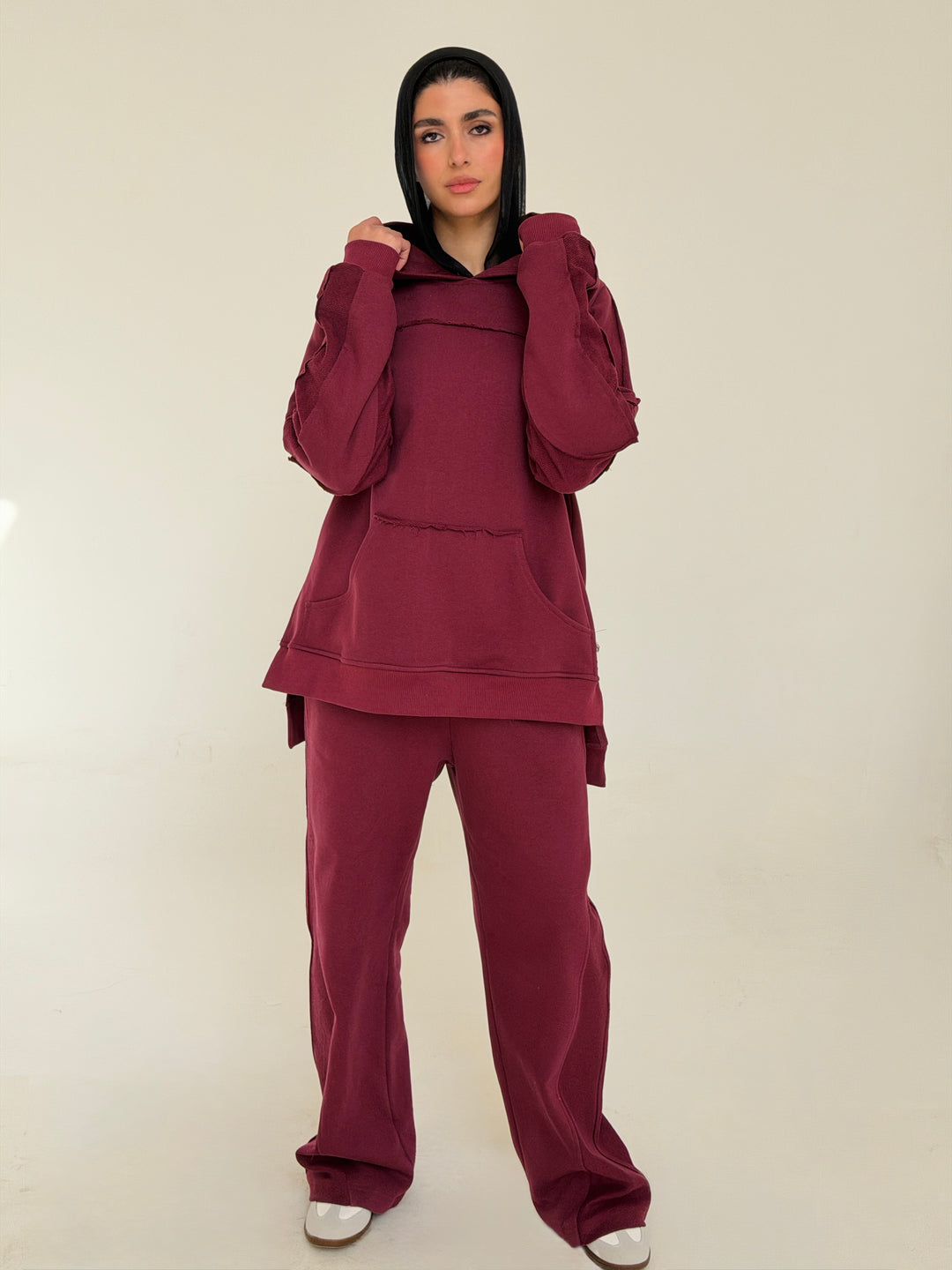 Daily Go set In Burgundy