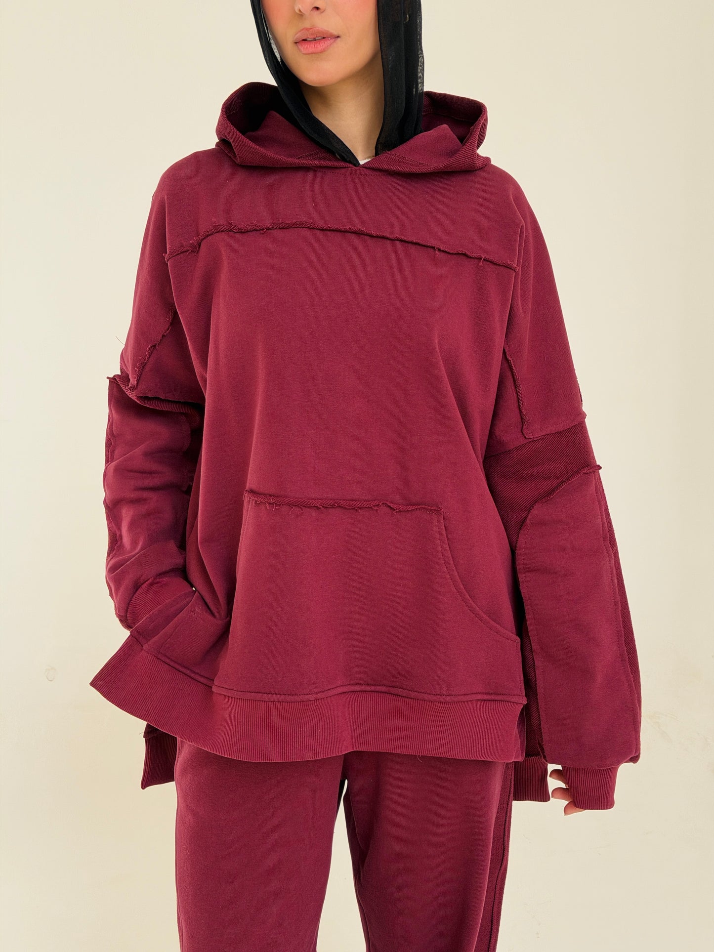 Daily Go set In Burgundy