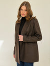 Boss Mode Blazer In chocolate Brown