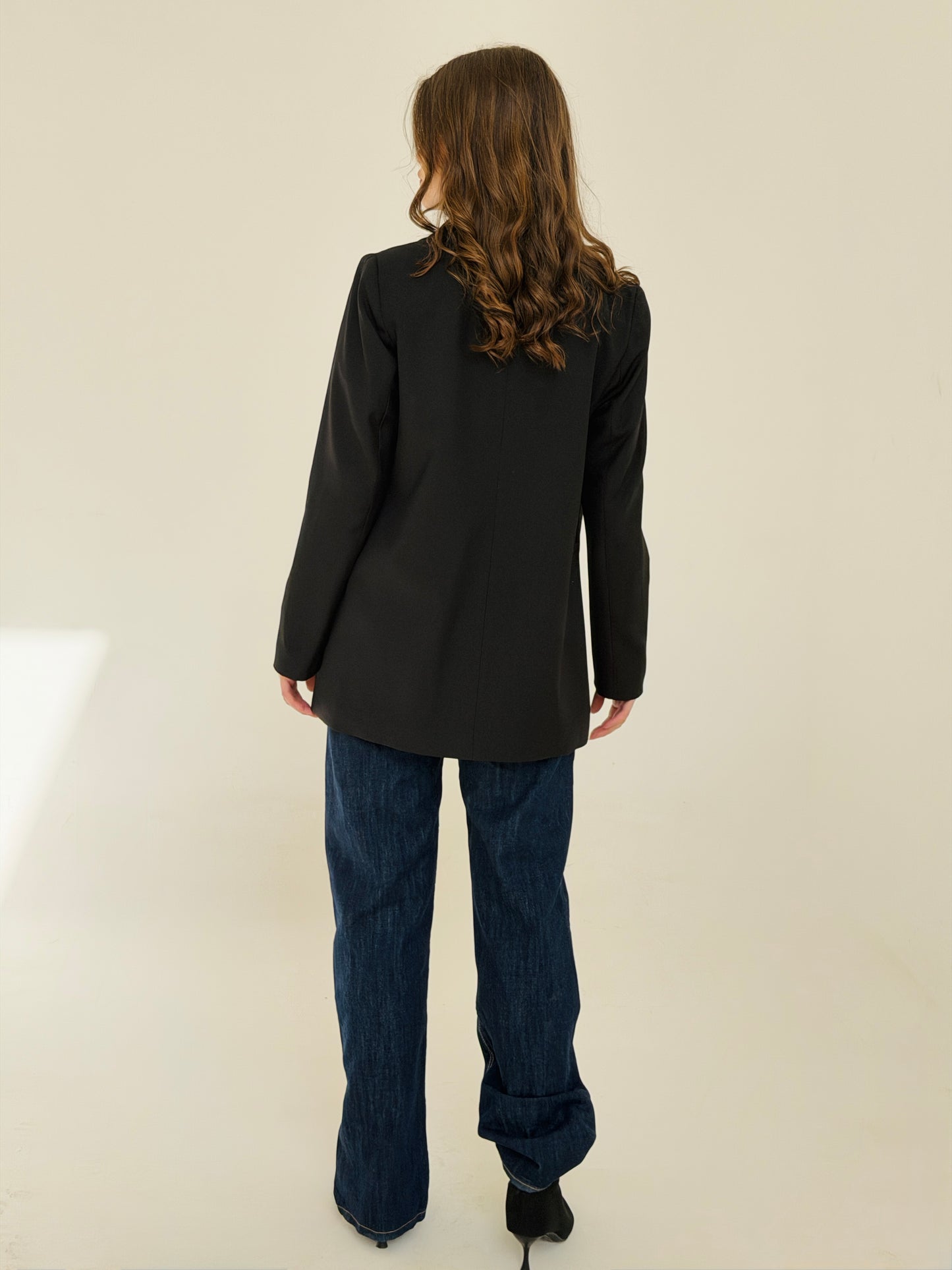 Boss Mode Blazer In Black