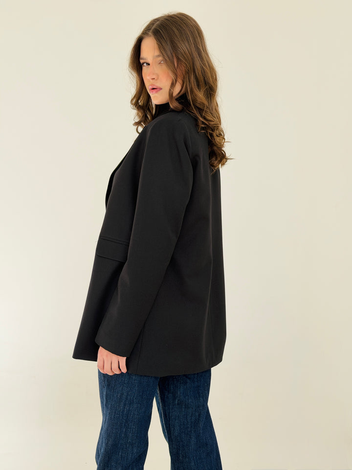 Boss Mode Blazer In Black